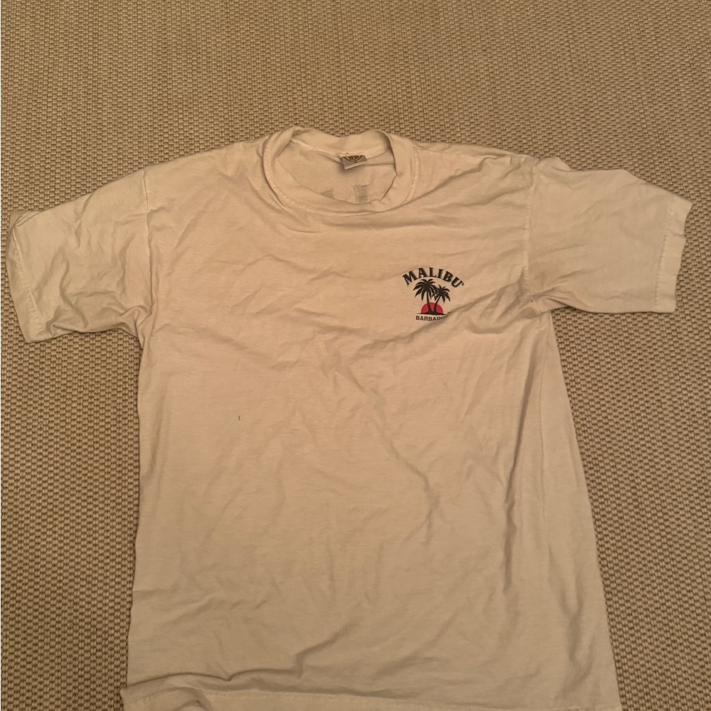 Malibu Graphic Tee - Cream